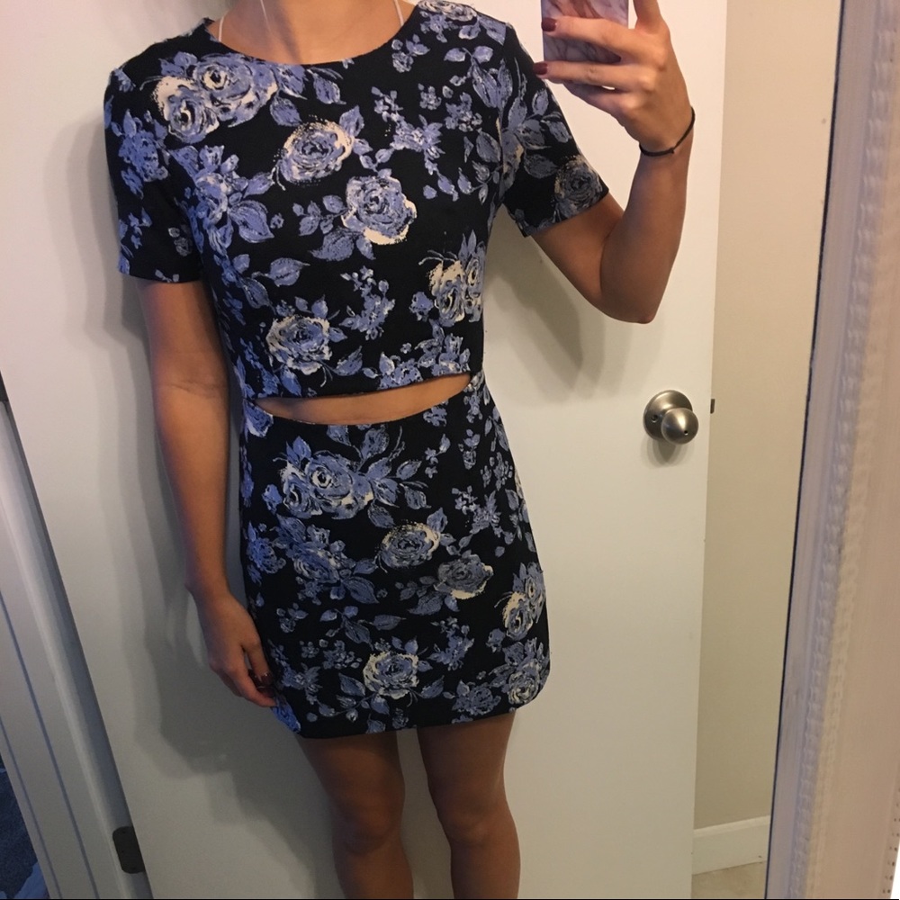 Floral Mini Dress